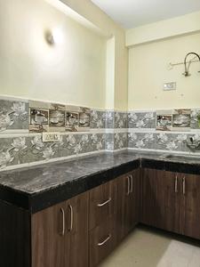 Kitchen Image of 500 Sq.ft 1 BHK Apartment / Flat for rent in Sector 46 Gurgaon for Rs. 16000
