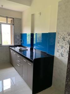 Kitchen Image of 550 Sq.ft 2 BHK Apartment / Flat for sale in Srishti Elegance, Bhandup West Mumbai for Rs. 11500000