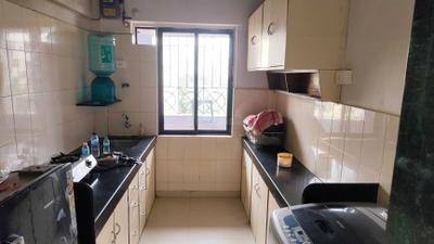 Kitchen Image of 575 Sq.ft 1 BHK Apartment / Flat for rent in Dahisar West Mumbai for Rs. 30000