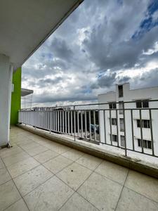 Balcony Image of 1800 Sq.ft 3 BHK Apartment / Flat for rent in ND Passion Elite, Electronic City Bengaluru for Rs. 90000
