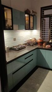 Kitchen Image of 2700 Sq.ft 3 BHK Independent House for sale in Goner Jaipur for Rs. 21000000