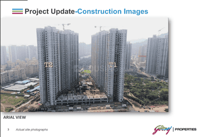 Image of 844 Sq.ft 2 BHK Apartment / Flat for sale in Godrej Meadows Phase 2, Mahalunge, Pune for Rs. 9500000