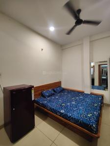 Bedroom Image of 355 Sq.ft 1 RK Studio for rent in Mahalakshmi Nagar Indore for Rs. 13999