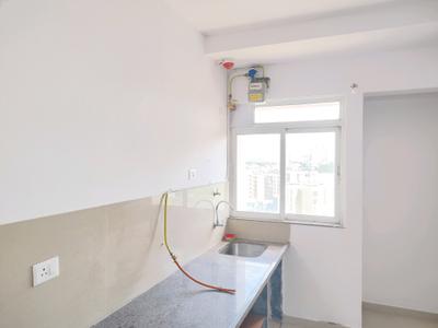 Kitchen Image of 600 Sq.ft 1 BHK Apartment / Flat for rent in Raunak Unnathi Woods Phase 3, Kasarvadavali Thane for Rs. 16000