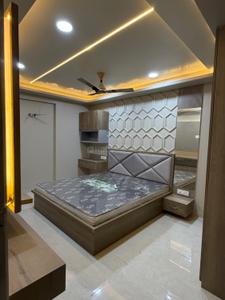 Bedroom Image of 1600 Sq.ft 3 BHK Apartment / Flat for rent in Mansarovar Extension Jaipur for Rs. 25000