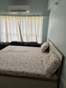 Bedroom Image of 1080 Sq.ft 2 BHK Apartment / Flat for rent in Adani The Meadows, Shantigram Ahmedabad for Rs. 35000