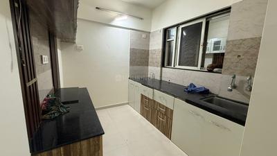Kitchen Image of 750 Sq.ft 1 BHK Apartment / Flat for rent in GK Royale Hills, Ravet Pune for Rs. 19000