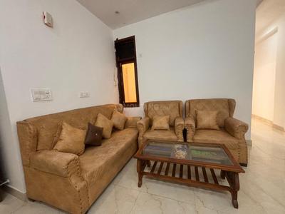 Hall Image of 700 Sq.ft 2 BHK Independent House for rent in Hilltop Apartments, Maidan Garhi New Delhi for Rs. 24444