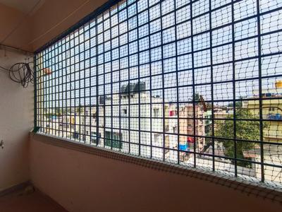 Balcony Image of 650 Sq.ft 1 BHK Apartment / Flat for rent in Domlur Layout Bengaluru for Rs. 23000