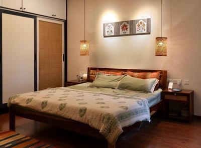 Bedroom Image of 2150 Sq.ft 3 BHK Apartment / Flat for rent in JRC Wild Woods Phase III, Gattahalli Bengaluru for Rs. 85000