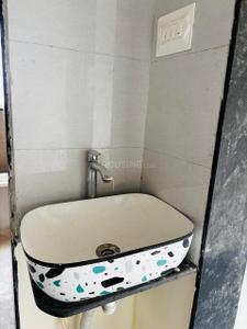 Bathroom Image of 450 Sq.ft 1 RK Apartment / Flat for rent in Nerhe Pune for Rs. 7000
