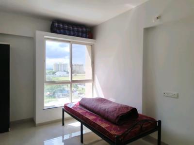 Bedroom Image of 900 Sq.ft 2 BHK Apartment / Flat for rent in Gulmohar Sky Park, Dhanori Pune for Rs. 25000
