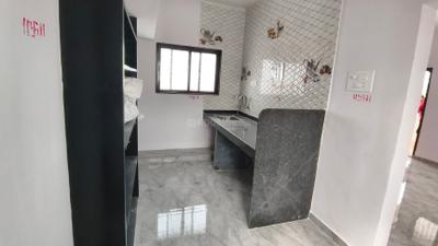 Kitchen Image of 450 Sq.ft 1 BHK Apartment / Flat for rent in Tathawade Pune for Rs. 15000