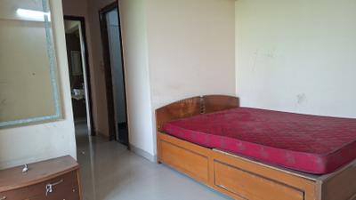 Bedroom Image of 1120 Sq.ft 2 BHK Apartment / Flat for rent in Tharwani Riviera, Kharghar Navi Mumbai for Rs. 34500