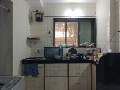 Kitchen Image of 900 Sq.ft 2 BHK Apartment / Flat for rent in Thane West Thane for Rs. 44000