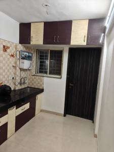 Kitchen Image of 850 Sq.ft 2 BHK Apartment / Flat for rent in Pratham Yash Residency, Lohegaon Pune for Rs. 22000