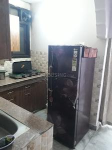 Kitchen Image of 600 Sq.ft 1 BHK Builder Floor for rent in Subhash Nagar New Delhi for Rs. 18000