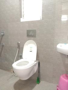 Common Bathroom Image of 1300 Sq.ft 3 BHK Apartment / Flat for sale in Magnolia Merlion, Rajarhat Kolkata for Rs. 8000000