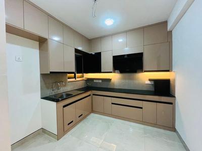 Kitchen Image of 1300 Sq.ft 2 BHK Apartment / Flat for rent in Appaswamy Altezza, Perungudi Chennai for Rs. 80000