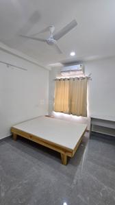 Bedroom Image of 1750 Sq.ft 3 BHK Apartment / Flat for rent in Madhapur Hyderabad for Rs. 59999