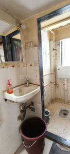 Bathroom Image of 650 Sq.ft 1 BHK Apartment / Flat for sale in Kopar Khairane Navi Mumbai for Rs. 9500000