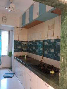 Kitchen Image of 750 Sq.ft 1 BHK Apartment / Flat for rent in Manas Krishna Dhan, Kamothe Navi Mumbai for Rs. 20500
