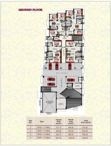 Image of 1302 Sq.ft 2 BHK Apartment / Flat for sale in Danapur - Khagaul Road, Patna for Rs. 7161000