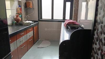 Kitchen Image of 1000 Sq.ft 2 BHK Apartment / Flat for rent in Kalwa Thane for Rs. 32000