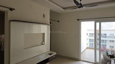 Living Room Image of 850 Sq.ft 2 BHK Apartment / Flat for rent in Provident Park Square, Talaghattapura Bengaluru for Rs. 28000
