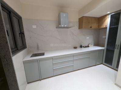 Kitchen Image of 1377 Sq.ft 2 BHK Apartment / Flat for sale in The Green Parmeshwar, Jagatpur Ahmedabad for Rs. 7000000