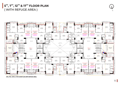 Image of 1000 Sq.ft 3 BHK Apartment / Flat for sale in Shristii, South Bopal, Ahmedabad for Rs. 11600000