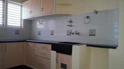 Kitchen Image of 1000 Sq.ft 2 BHK Builder Floor for rent in Sanjaynagar Bengaluru for Rs. 25000