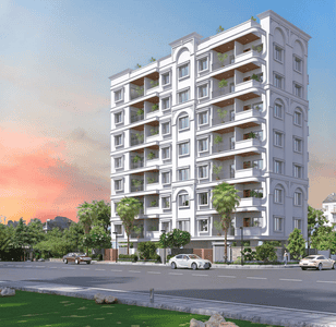 Image of 1750 Sq.ft 3 BHK Apartment / Flat for sale in Khamla, Nagpur for Rs. 14200000