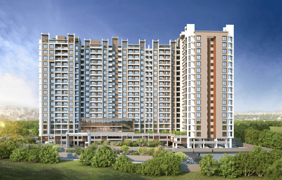 Image of 932 Sq.ft 2 BHK Apartment / Flat for sale in Akanksha The Camelia Phase 1, Wakad, Pune for Rs. 5900000