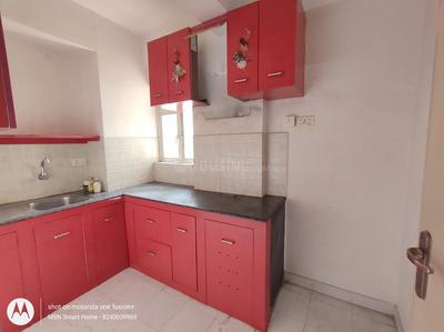 Kitchen Image of 1070 Sq.ft 3 BHK Apartment / Flat for rent in Siddha Galaxia, Rajarhat Kolkata for Rs. 27000