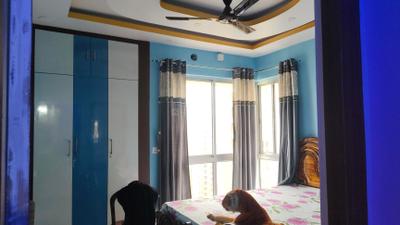 Bedroom Image of 900 Sq.ft 3 BHK Apartment / Flat for rent in Alcove New Kolkata Sangam, Serampore Hooghly for Rs. 30000
