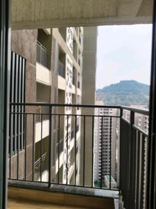 Bedroom Two Image of 975 Sq.ft 2 BHK Apartment / Flat for sale in Godrej Hill Retreat, Mahalunge Pune for Rs. 9300000