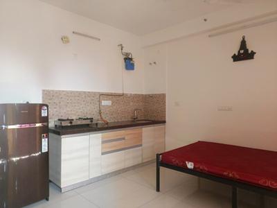 Living Room Image of 600 Sq.ft 1 BHK Apartment / Flat for sale in Amanora Adreno Towers, Hadapsar Pune for Rs. 7500000