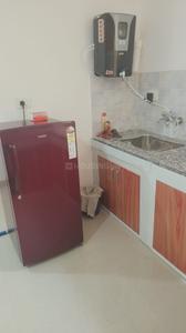 Kitchen Image of 600 Sq.ft 1 BHK Apartment / Flat for rent in Sector 110 Gurgaon for Rs. 18000