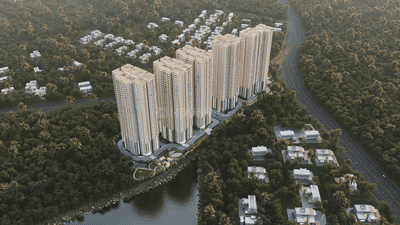 Image of 1498 Sq.ft 3 BHK Apartment / Flat for sale in Auro The Regent Phase 2, Serilingampally, Hyderabad for Rs. 19500000