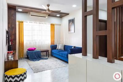 Hall Image of 1060 Sq.ft 2 BHK Apartment / Flat for rent in Lodha Luxuria, Thane West Thane for Rs. 56000