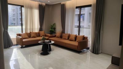 Living Room Image of 2275 Sq.ft 3 BHK Apartment / Flat for sale in Pal Gam Surat for Rs. 12500000