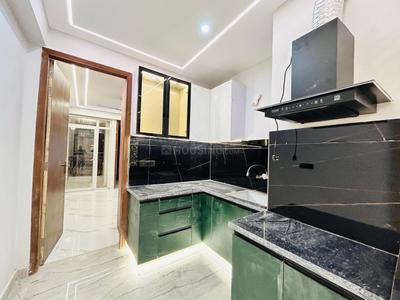 Kitchen Image of 600 Sq.ft 1 BHK Builder Floor for rent in Said-Ul-Ajaib New Delhi for Rs. 15500