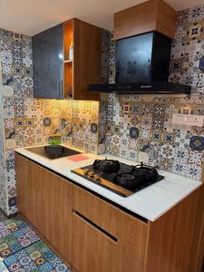Kitchen Image of 2500 Sq.ft 4 BHK Apartment / Flat for sale in ABAD Oasis, Edappally Kochi for Rs. 23500008