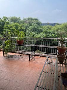 Balcony Image of 1600 Sq.ft 3 BHK Apartment / Flat for sale in Vasant Kunj New Delhi for Rs. 55000000