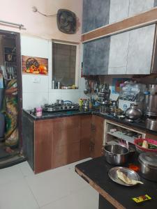 Kitchen Image of 1700 Sq.ft 2 BHK Builder Floor for sale in Lasudia Mori Indore for Rs. 7200000