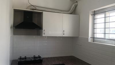 Kitchen Image of 720 Sq.ft 1 BHK Apartment / Flat for rent in Thanisandra Bengaluru for Rs. 26500