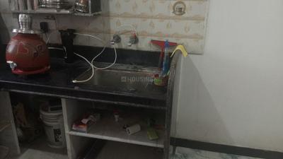 Kitchen Image of 425 Sq.ft 1 BHK Builder Floor for rent in Pratap Nagar Udaipur for Rs. 9000