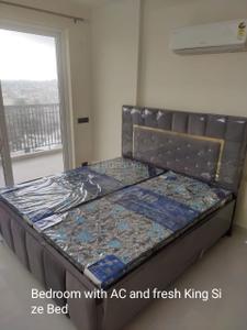 Bedroom Image of 1280 Sq.ft 2 BHK Apartment / Flat for rent in Nirwana Heights, Khanpur Mohali for Rs. 27000