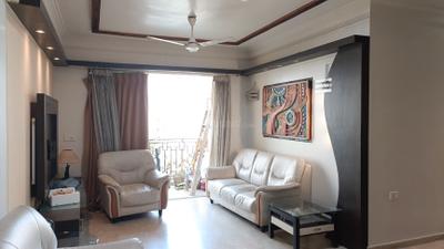 Living Room Image of 1550 Sq.ft 3 BHK Apartment / Flat for rent in Hiranandani Estate Thane for Rs. 80000